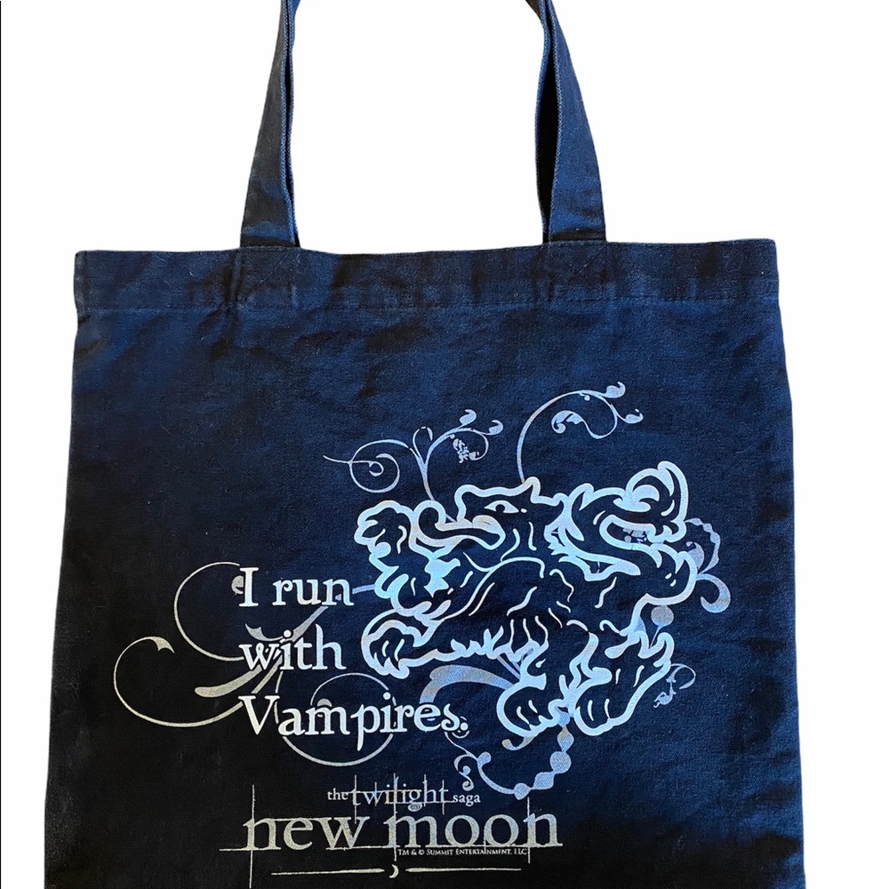 Black  Twighlight Movie Tote Bag